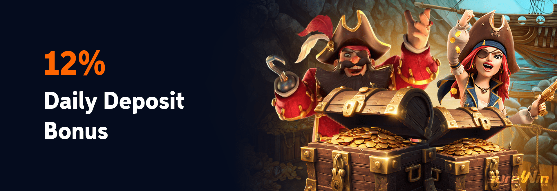 12% Daily Deposit Bonus — sureWin Singapore