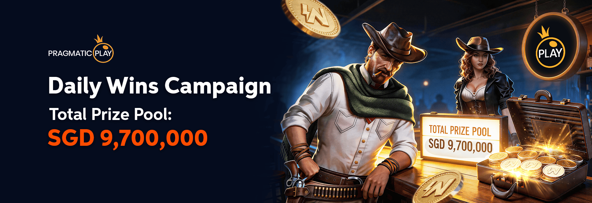 sureWin × Pragmatic Play — SGD 9,700,000 Prize Pool — sureWin Singapore