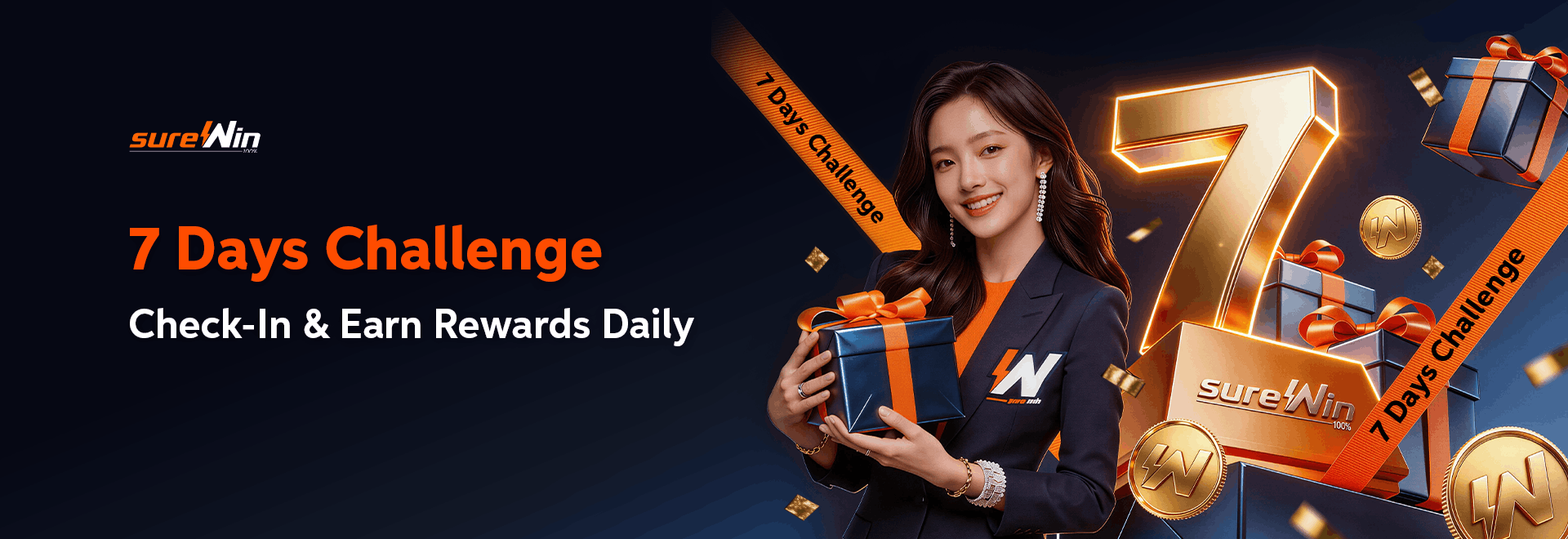 7-Day Check-In: Daily Rewards — sureWin Singapore